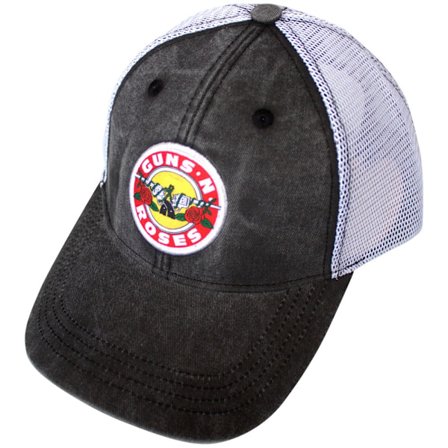 Guns N' Roses Unisex Vintage Logg Trucker Cap, One Size, Kol