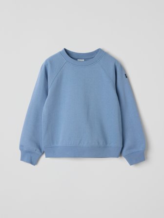 Polarn O. Pyret Sweatshirt - 122 - barnkläder - blue
