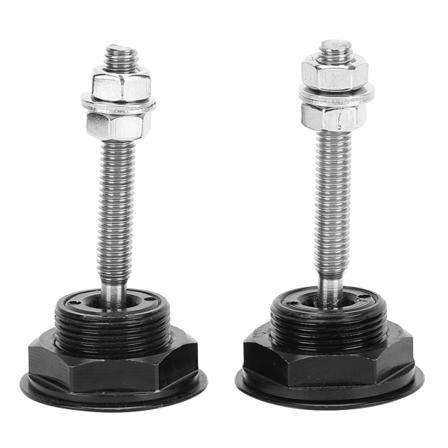 2 stk universal hettepinne panserlås hurtigutløser trykknapp støtfangerklemme låser32mm/1.3in