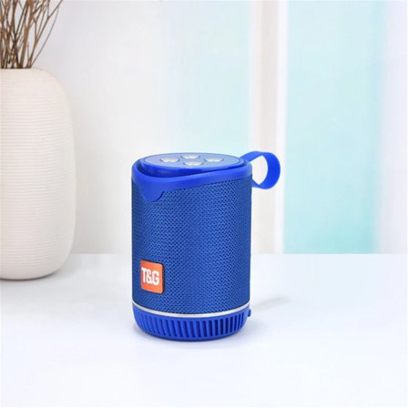 TWS Trådlös Högtalare Bluetooth Högtalare Subwoofer Utomhus Vattentät Högtalare Mini Portabel FM Radio TF AUX Högtalare med USB