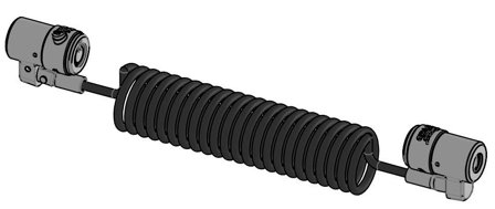 ERGONOMIC SOLUTIONS ClickSafe Dual Lock Curly