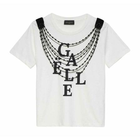 Gaëlle Paris T-Shirts Hvid, Dame