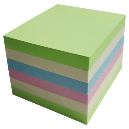 LYRECO Notes recycled 75x75mm 6/fp - Lyreco - Kontorsmaterial - Notes och Post-It - Notes - Färgade