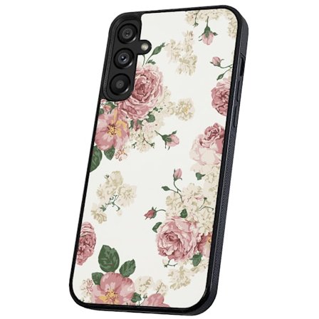 Samsung Galaxy S23 FE - Deksel/Mobildeksel Retro Blomster