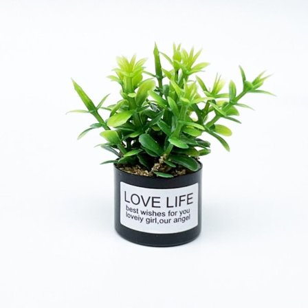 Dollhouse Furniture Mini Green Plant 9 9