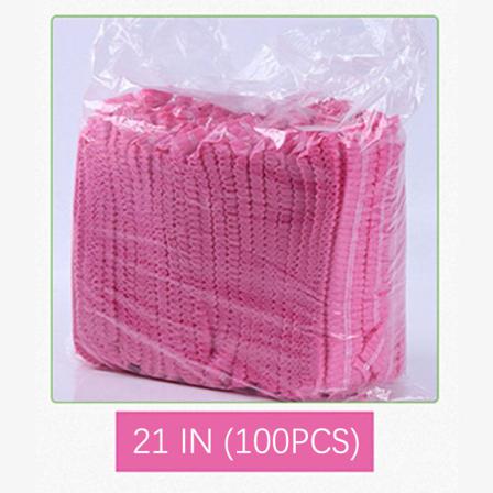 100 St Engångstyg Makeup Hår Net Cap Steril Hatt
