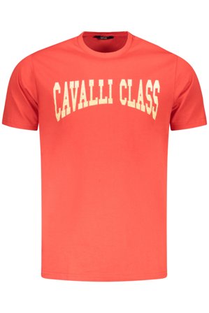 Cavalli Class T-shirt Maniche Corte Uomo Rosso