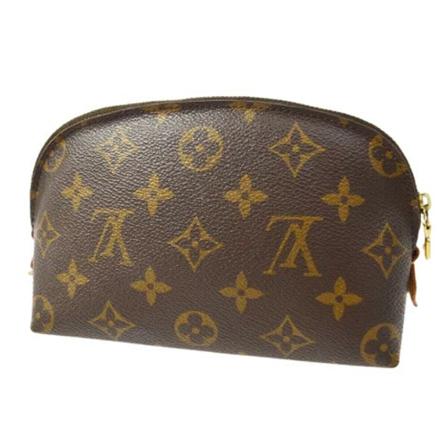 Louis Vuitton Vintage, Pre-owned Leather pouches Bruin, Dames, Maat:ONE Size,Canvas