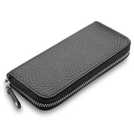 Manikyrsett for menn av skinn og rustfritt stål for menn - Gaver til Han