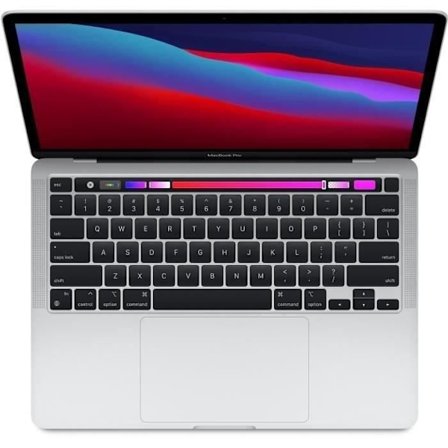 Apple - 13,3" MacBook Pro Touch Bar (2020) - Apple M1-chip - RAM 8GB - 256GB - Sølv (2020) - Genbrug - I rimelig stand - Refurbished Grade C