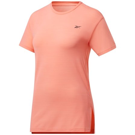 Reebok Women's Workout Ready Activchill Tee Women Short sleeved fitness sweater Pink L