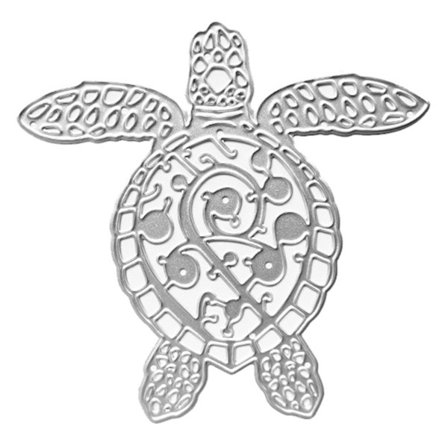 Skildpadde Metal Skærestencils DIY Scrapbooking Album Papirkort Skabelon Form Prægning Håndværk