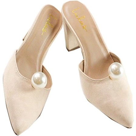 2 stk. Dame Perle Sko Klips Avtakbare Sko Spenner Dekorative Sko Tilbehør for Bryllupsfest