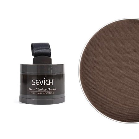 Sevich Hårlinjefyllingspudder Skyggepudder Bryn Hårlinjereparasjonspudder MØRK 4g