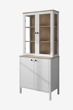 Hanah Home - Kirjahylly Minnie - Valkoinen - Kirjahyllyt - - Homeroom