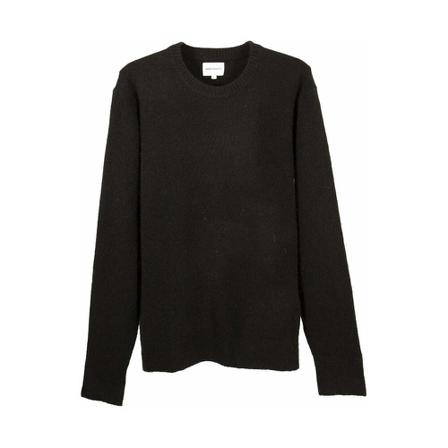 Norse Projects Sigfred Alpaca Merino Sweater Sort, Herre