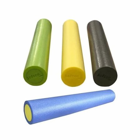 Cylindrisk pilates Softee 90 cm - svart - 90 cm