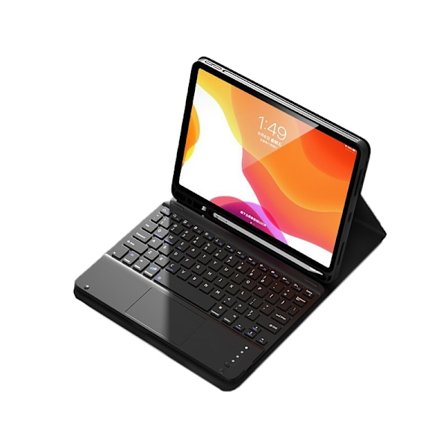 Skyddsfodral med Bluetooth-Tangentbord för iPad Black iPad Pro 12.9 Inch