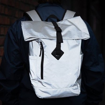 Refleksrygsæk - praktisk rygsæk med refleksmateriale