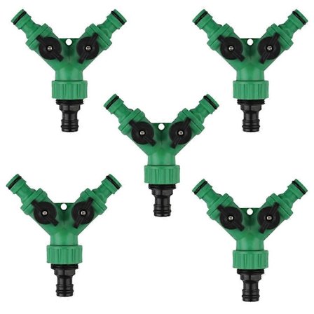 Y-Type Kran Kobling, Avleder med Bryter, Hagevanning Vann Dispenser