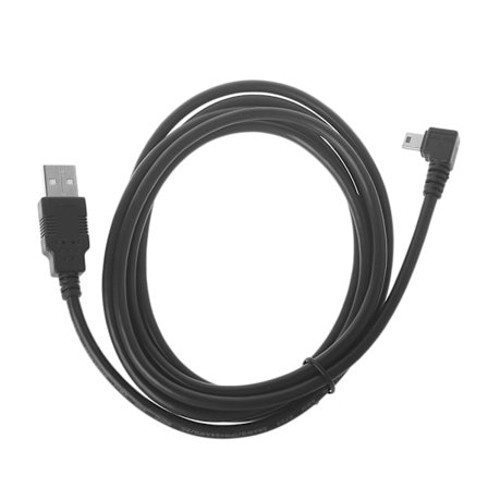 1,8M Längd Mini USB Sync-kabel Typ A till 5-stift B Telefonladdare