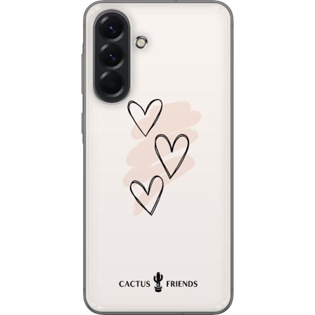Yhteensopiva Puhelinkuori Samsung Galaxy A56 Cactus and Friends - Soft Romance Sketch