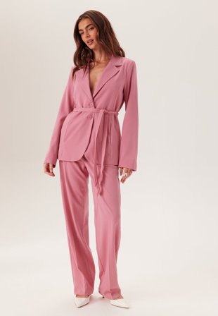 BUBBLEROOM-Belt Detail Blazer-42