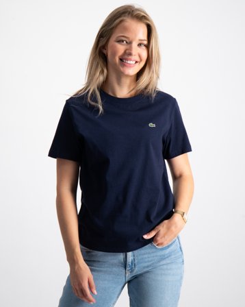 Lacoste TEE-SHIRT Blau T-Shirts Mädchen - Kids Brand Store