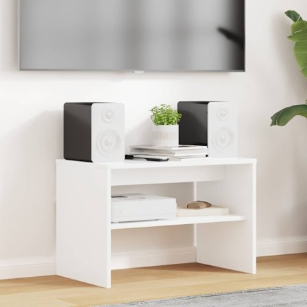 TV-skåp Vit 60 x 35 x 40 cm Konstruerat trä