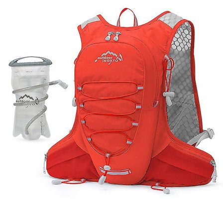 12l Nesteytysreppu, Kevyt Vesireppu 2l Tiiviillä Nesteytysrakolla, Päiväreppu Miehille Naisille, Juoksuun Sopiva Nesteytysliivi Ulkoiluun T