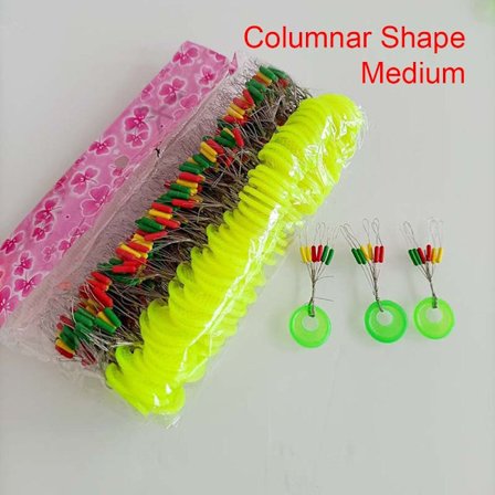 600 kpl 100 ryhmää Kalastus Bobber Stopper Rubber Bean