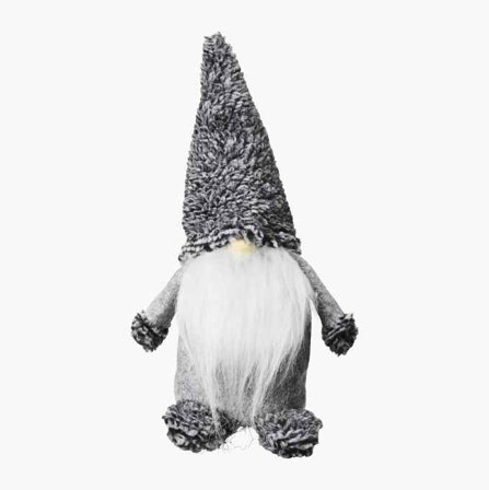 Tomte 25 cm vit