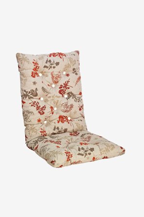 Fritab - Sædepude Högvik flock - Beige - Hynder til positionsstole - Fra Homeroom