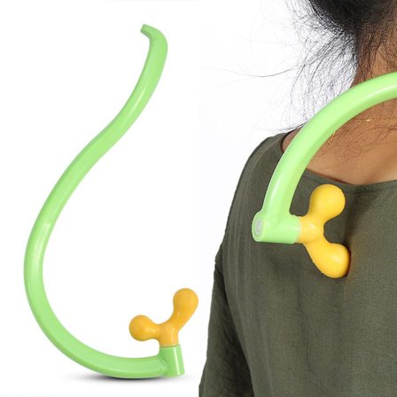 Triggerpunkt Massager, Justerbart Selvmassageapparat, Ryg- og Skulderpunkt Massager, Myofascial Release Tool Dyb Muskelmassage