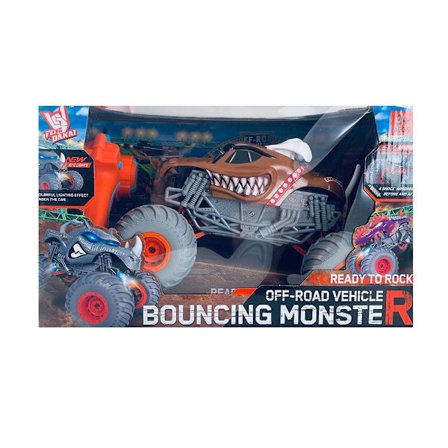 Monster Truck Radiostyrd bil - Lila eller Grå