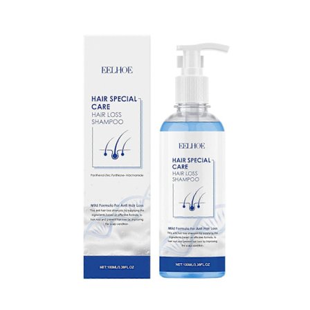 Kobberpeptidshampoo - Shampoo mod hårtab - Fremmer ny hårvækst - Volumengivende shampoo til hovedbundens sundhed - 100 ml