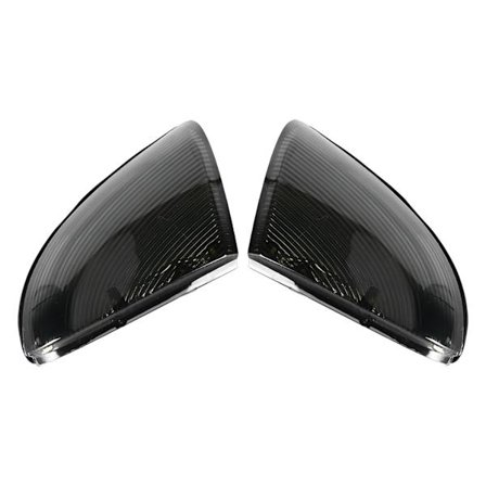 Smoked Black Mirror Turn Signal Light Replacement for Dodge RAM 1500 2500 2009‐2014 (2pcs)