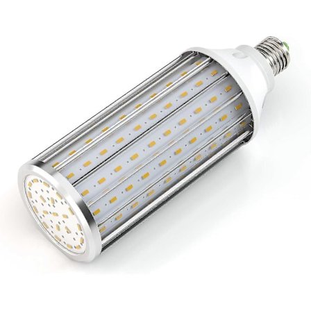 LED-lamput E27 60W 6000K 5850LM 160X5730SMD Maissilamput, 550W Tehokas Alumiininen Muuntolamput, LED-katulamppu, 360 Asteen Valokeila, Garagille