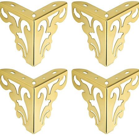 12cm metall sofa ben 4 stykker moderne møbelføtter sofa møbel stiger føtter