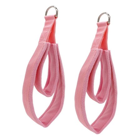 2kpl Pilates-hihnat D-renkailla Liukumattomat kahvalaitteet Pilates-kaksoissilmukkahihnat Reformerille Aloittelijoiden joustavuuden parantamiseen