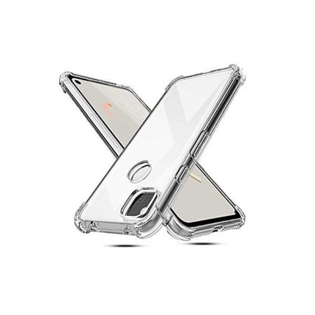 Google Pixel 4a 4G / LTE Iskunvaimennin Silicone Case Shockr