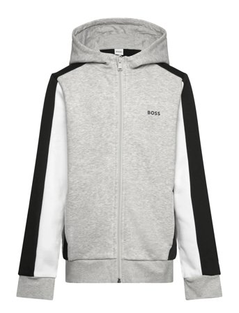 BOSS Hooded Cardigan - Grey - 150