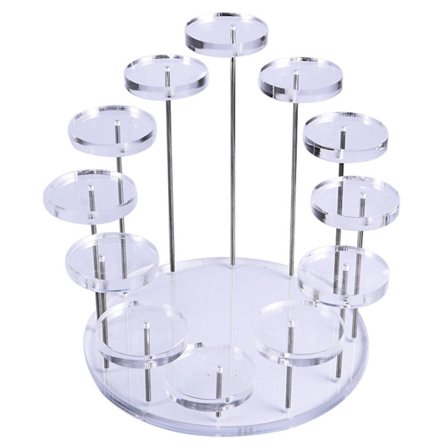 Cupcake Stand Akryl Display Stand For smykker Kake Dessert Ra