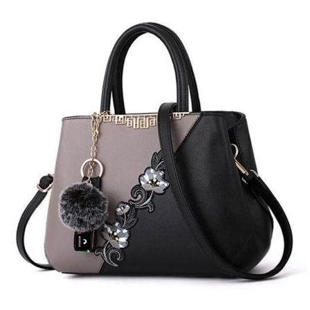 Handväska MTOWSUC A33-2 Elegant Axelrem Dragkedja grå