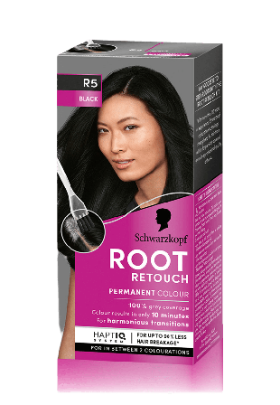 Schwarzkopf Root Retouch Permanent Colour Hårfärg Dam Svart 1ST