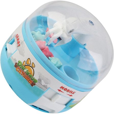 Dinosaur Claw Machine | Mini Vending Machine med 8 dinosaurer, Blå