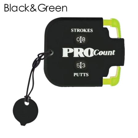 Golfscore Räknarsiffror Poängmålvakt SVART&GRÖN Black&Green