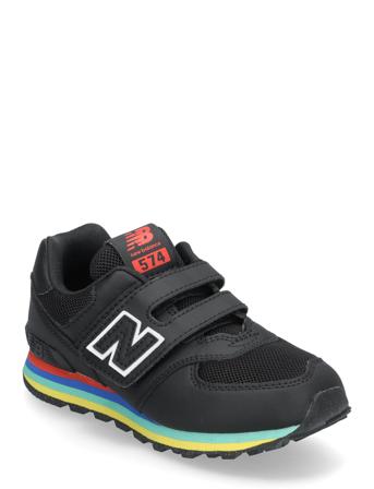 New Balance 574 Kids Hook & Loop Matalavartiset Sneakerit Tennarit Black New Balance