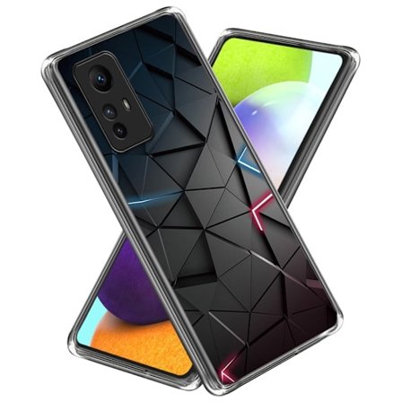 Deco Xiaomi Redmi Note 12S skal - Svart Triangel