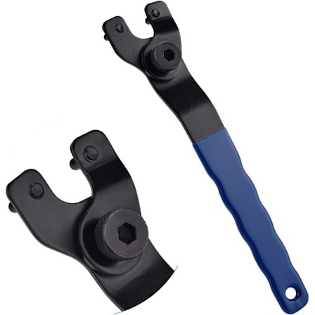 Säädettävä paksu yleiskulmahiomakoneen avain, helppo asentaa kulma